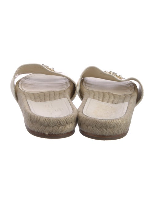 Chanel 2018 Interlocking CC Logo Espadrilles