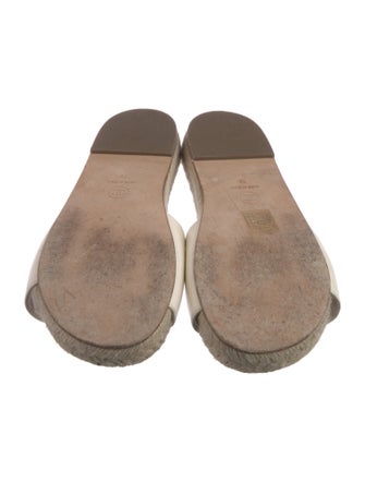 Chanel 2018 Interlocking CC Logo Espadrilles