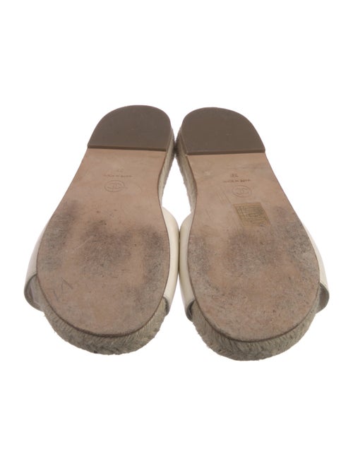 Chanel 2018 Interlocking CC Logo Espadrilles