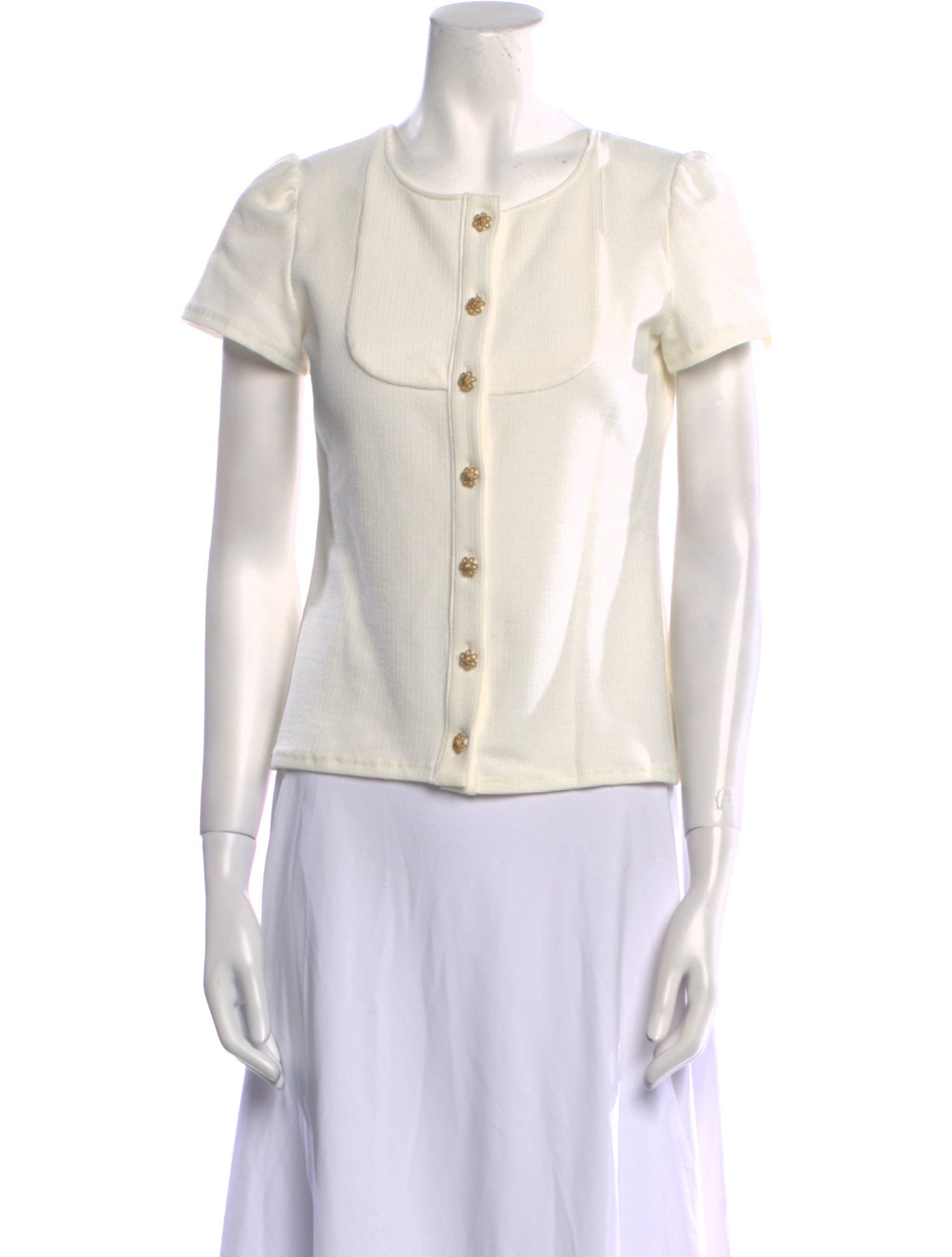 Chanel 2015 Paris-Salzburg Button-Up Top