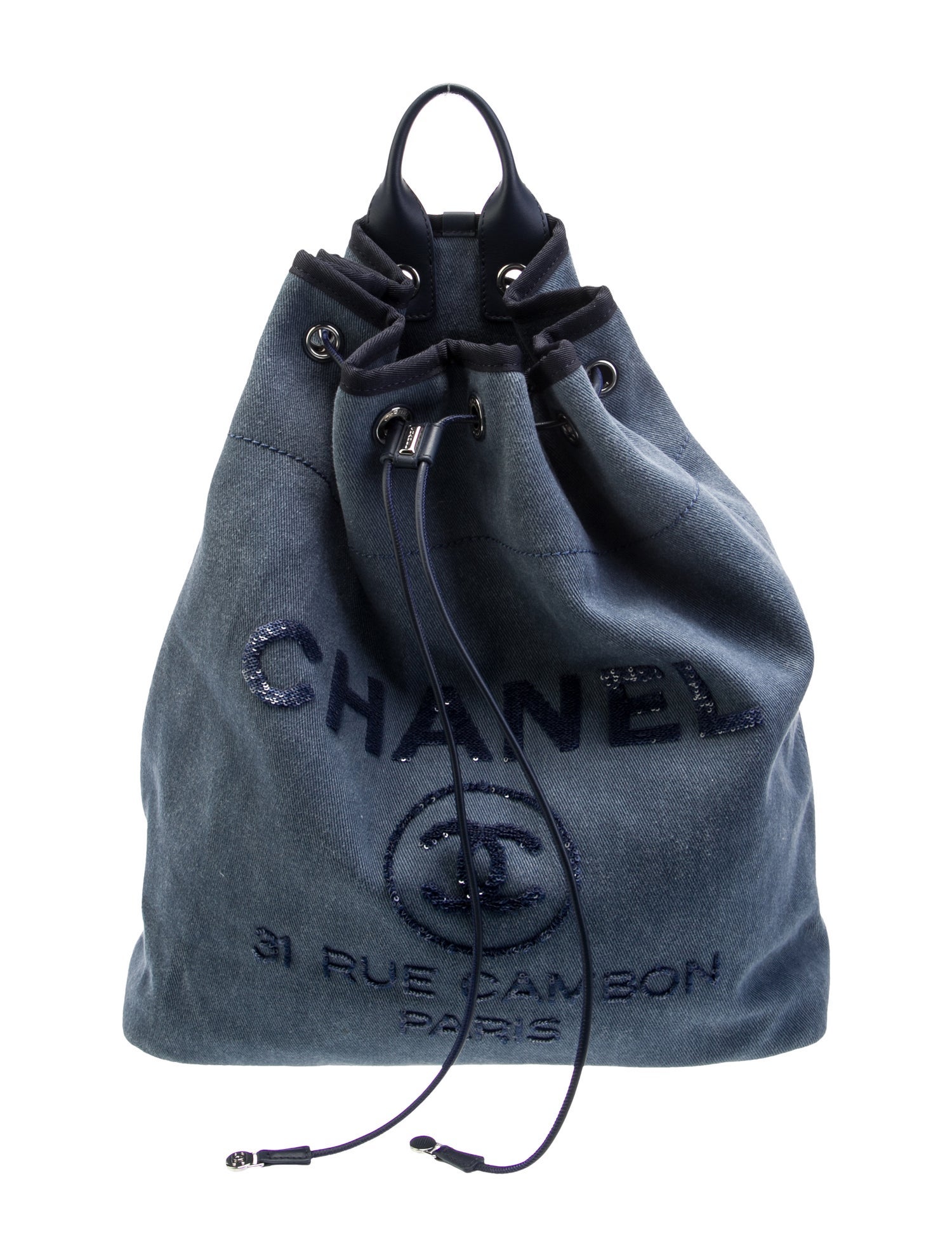 Chanel Sequin Deauville Backpack