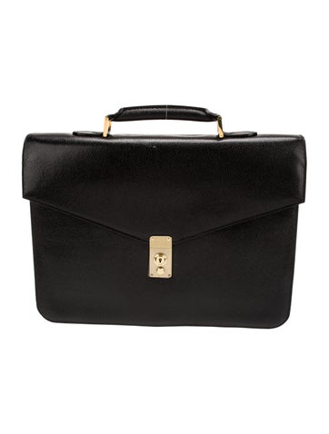 Chanel Luggage and Travel Caviar Briefcase