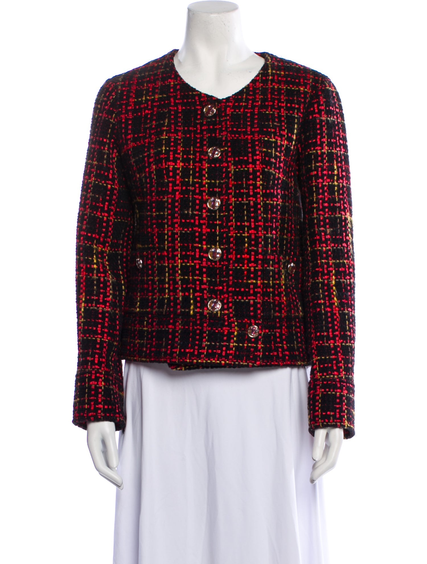 Chanel 2022 Tweed Pattern Jacket w/ Tags