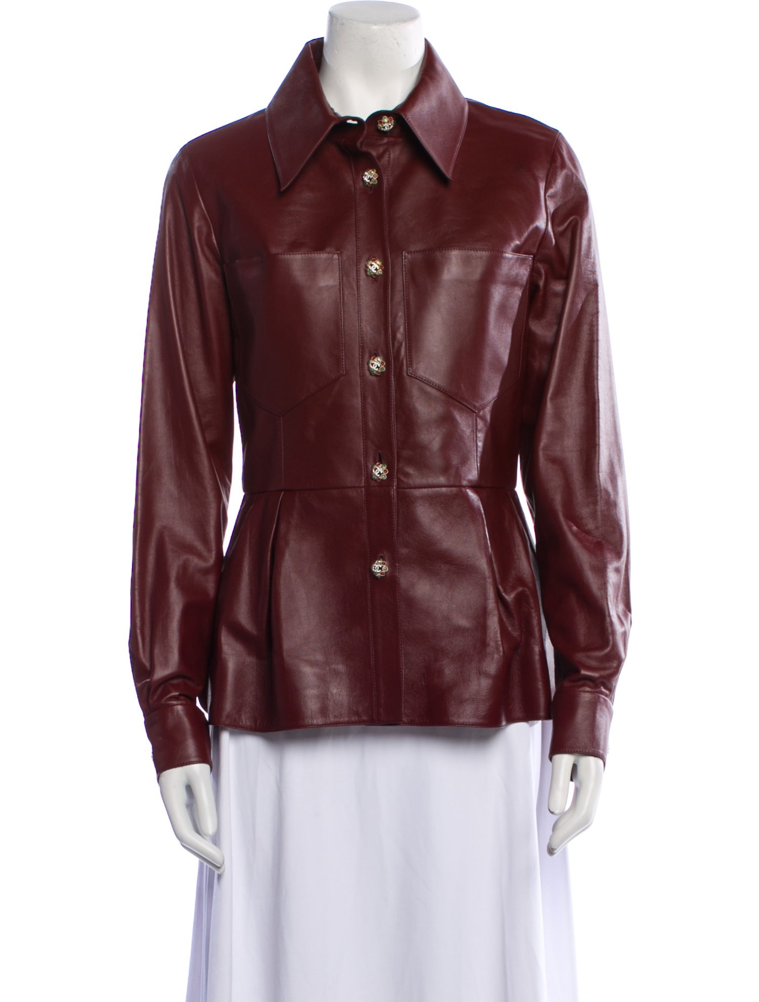 Chanel 2022 Leather Jacket w/ Tags