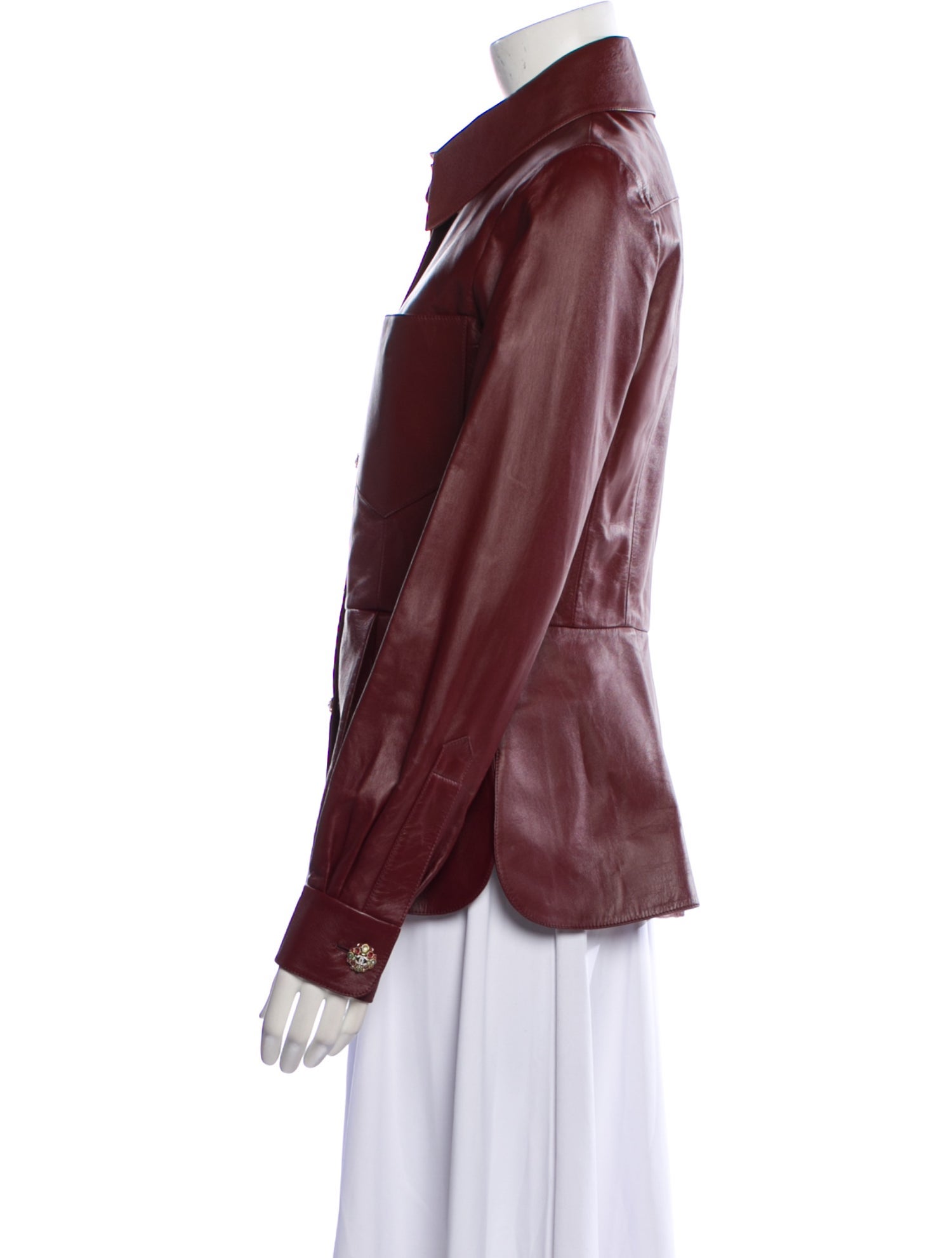 Chanel 2022 Leather Jacket w/ Tags