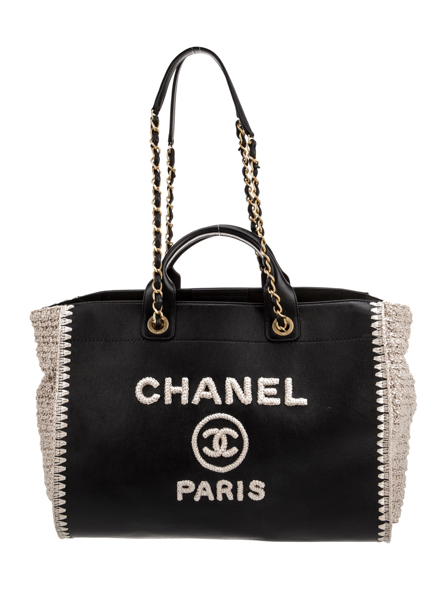 Chanel Medium Deauville Shopping Tote