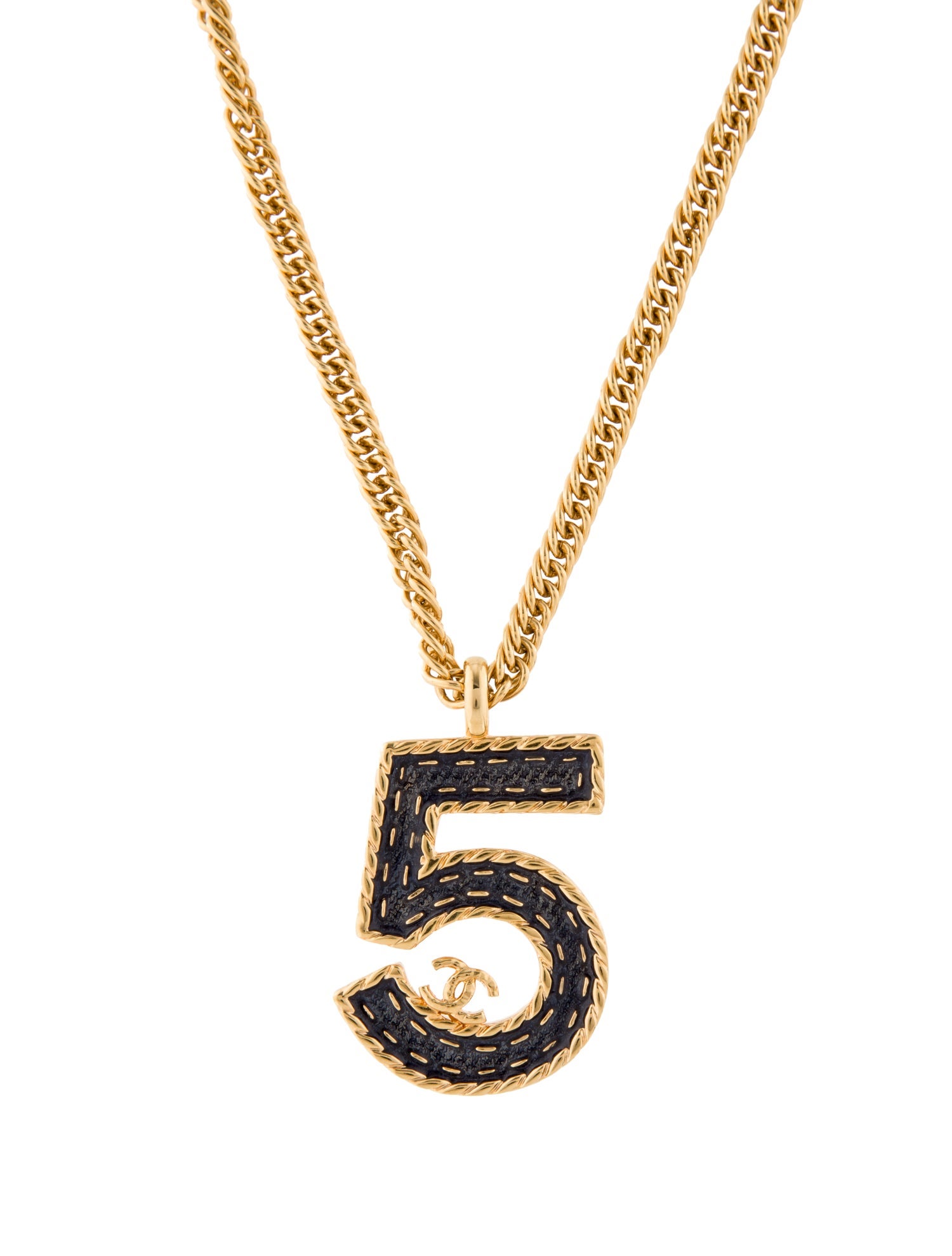 Chanel 2024 Resin No. 5 Pendant Necklace