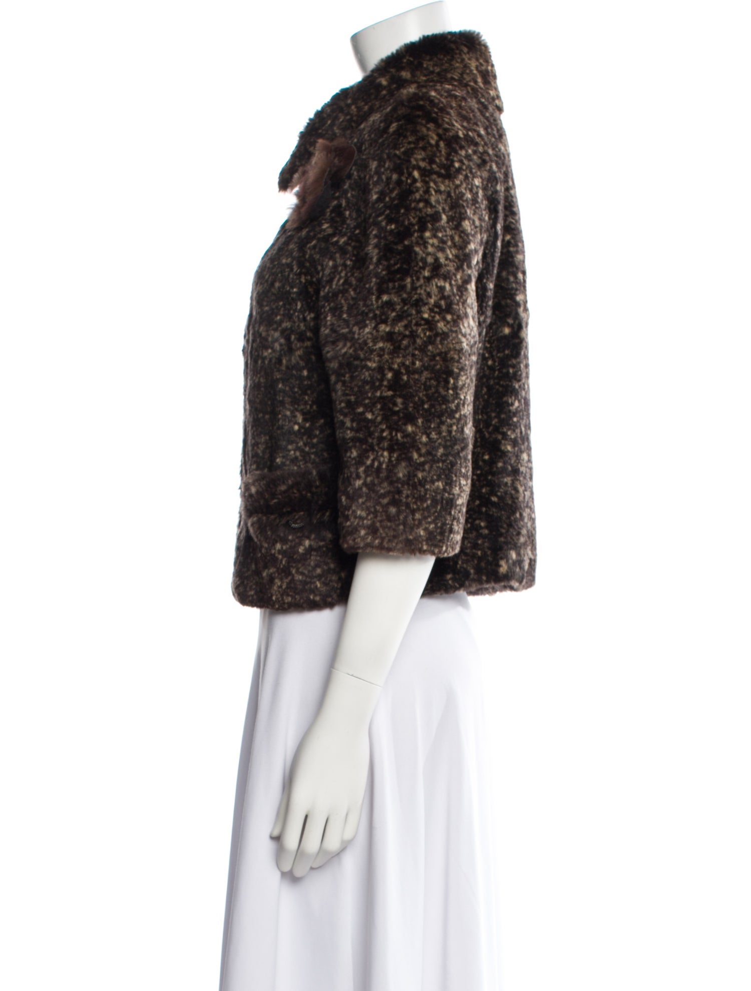Chanel Vintage 2005 Fur Jacket