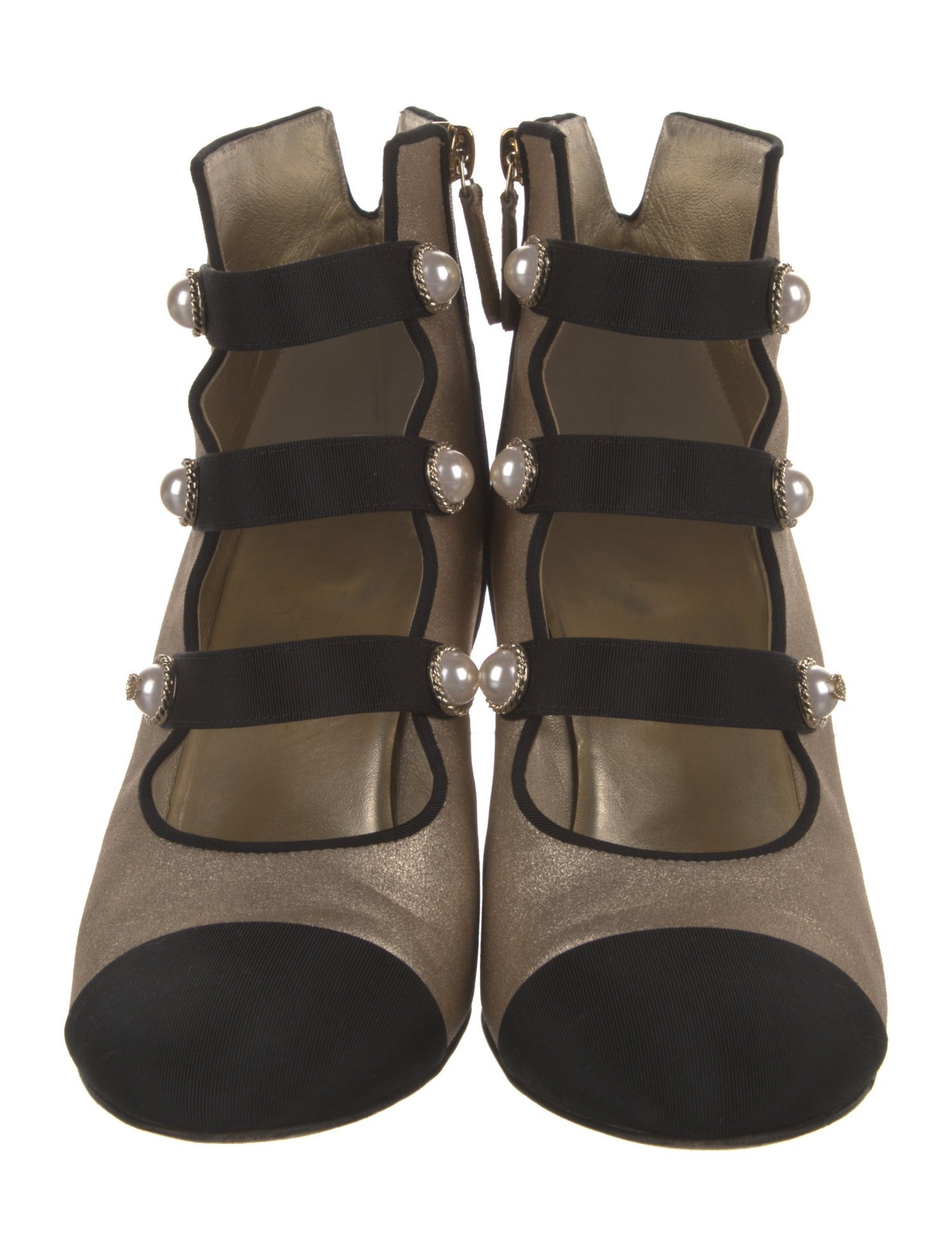 Chanel 2017 Interlocking CC Logo Boots