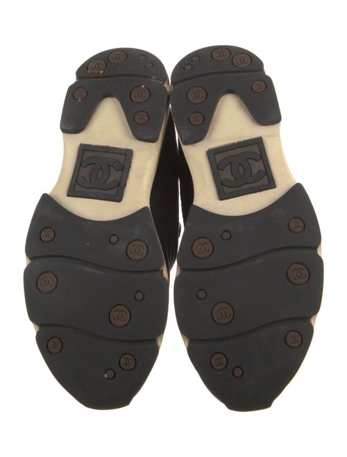 Chanel Interlocking CC Logo Suede Chunky Sneakers