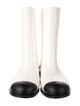 Chanel Interlocking CC Logo Rubber Rain Boots