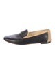 Chanel Interlocking CC Logo Lambskin Loafers