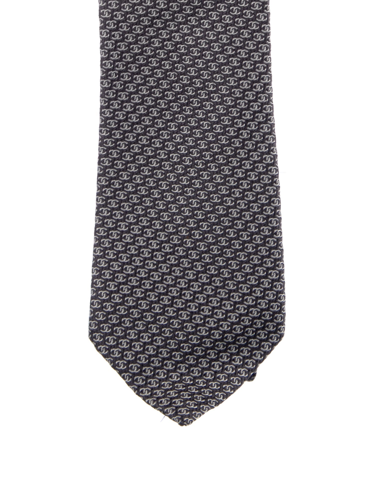 Chanel CC Silk Tie