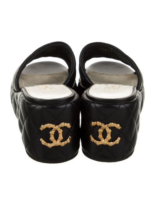 Chanel 2024 Interlocking CC Logo Slides
