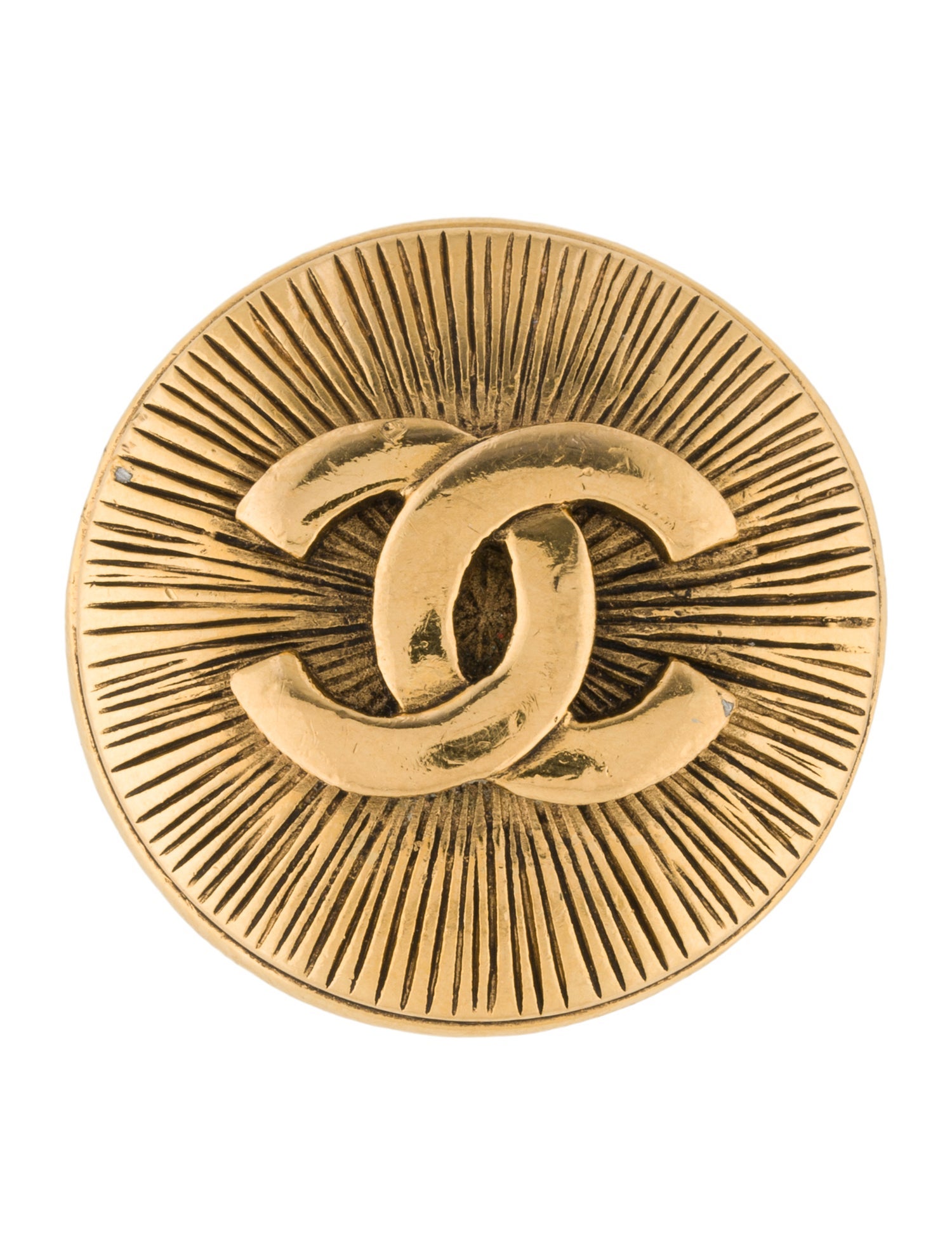 Chanel Vintage CC Brooch