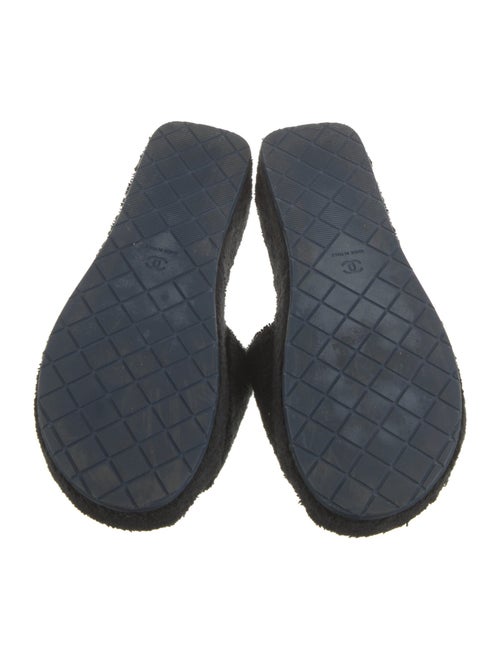 Chanel 2022 Interlocking CC Logo Espadrilles