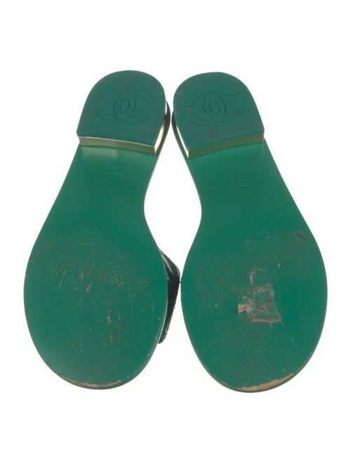 Chanel 2023 Interlocking CC Logo Slides