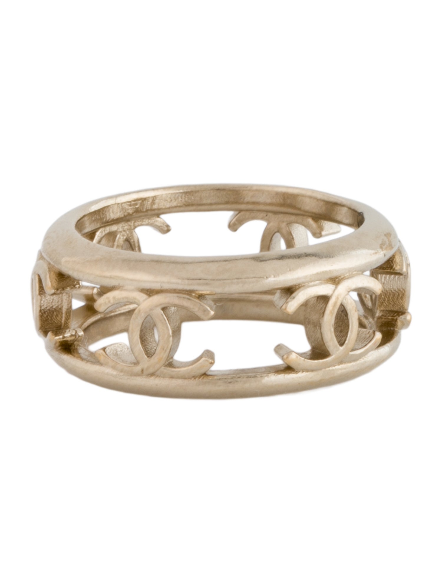 Chanel CC Band Ring