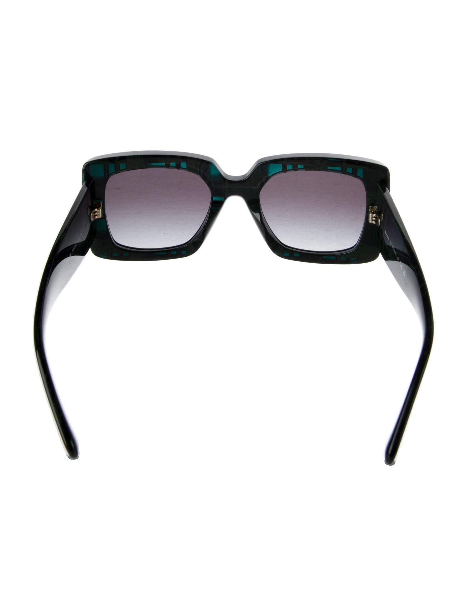 Chanel Interlocking CC Logo Square Sunglasses