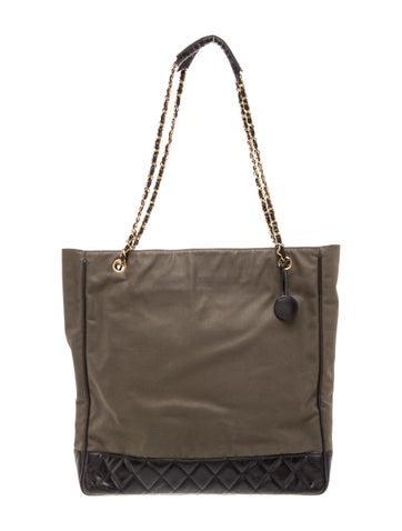 Chanel Handle Bags CC Shopping Tote