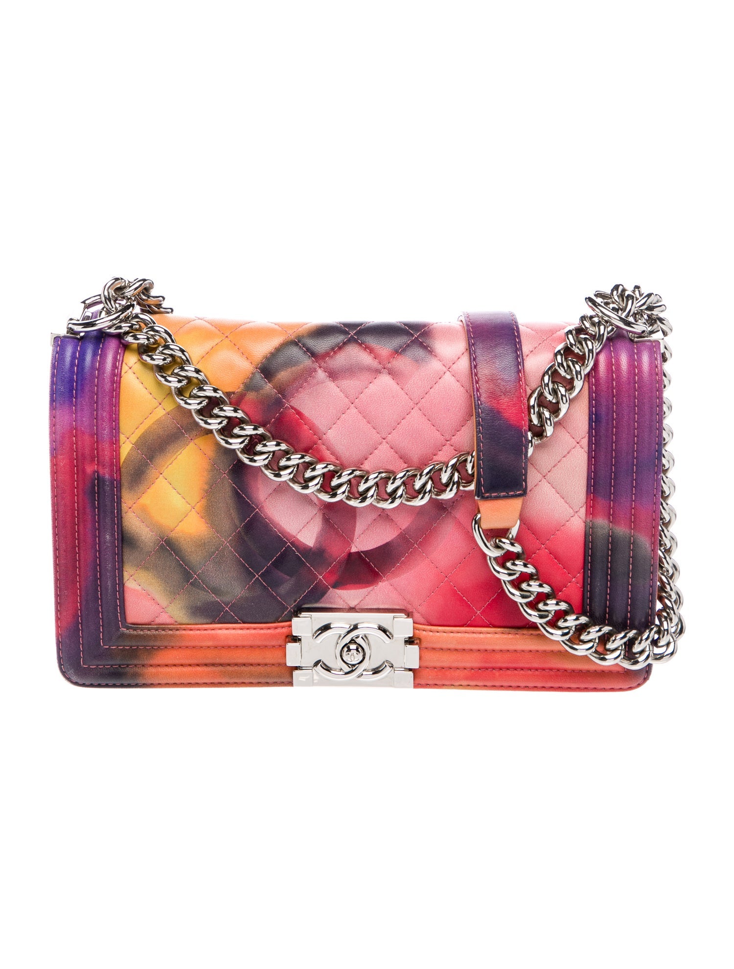 Chanel Medium Flower Power Boy Bag