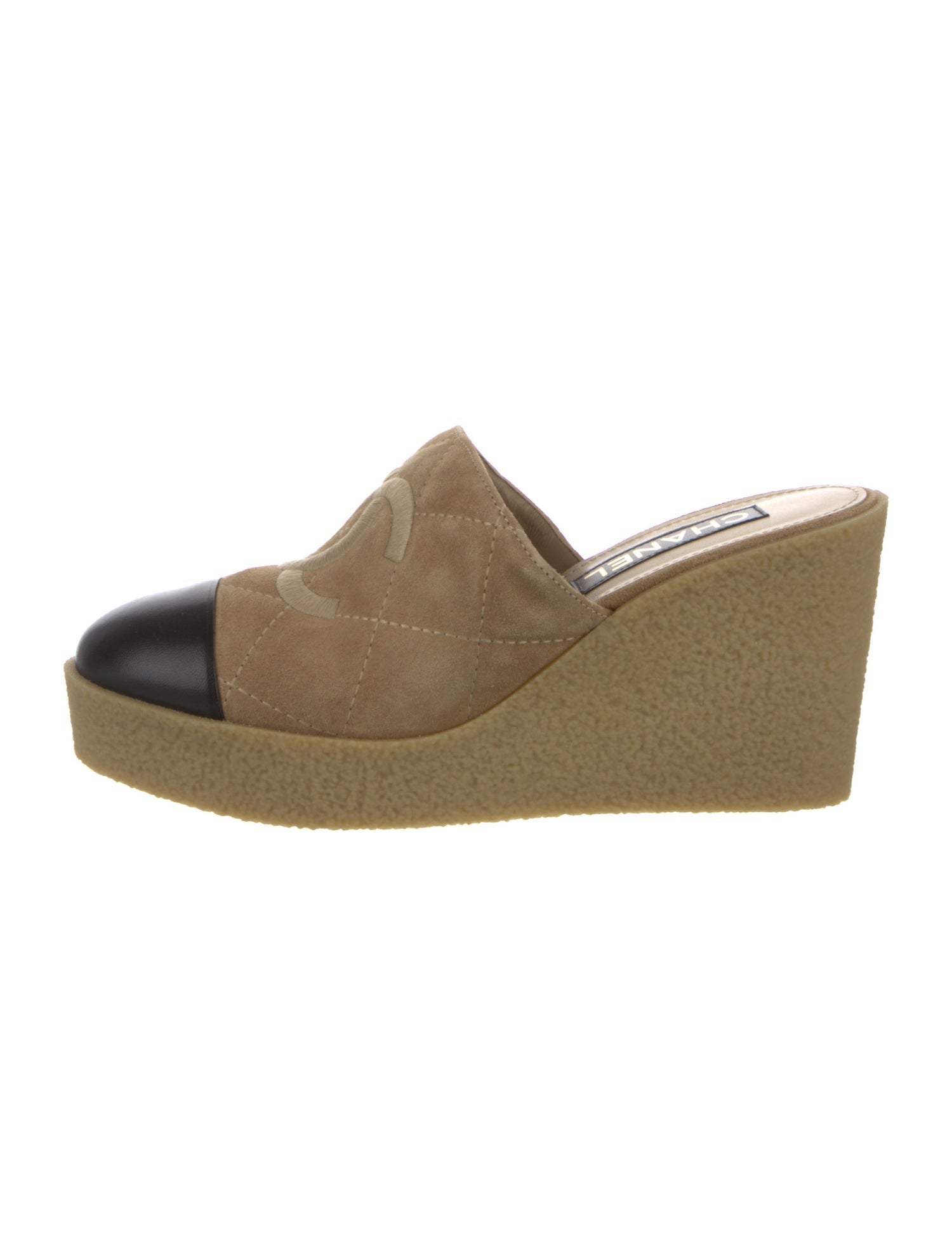 Chanel 2024 Interlocking CC Logo Mules