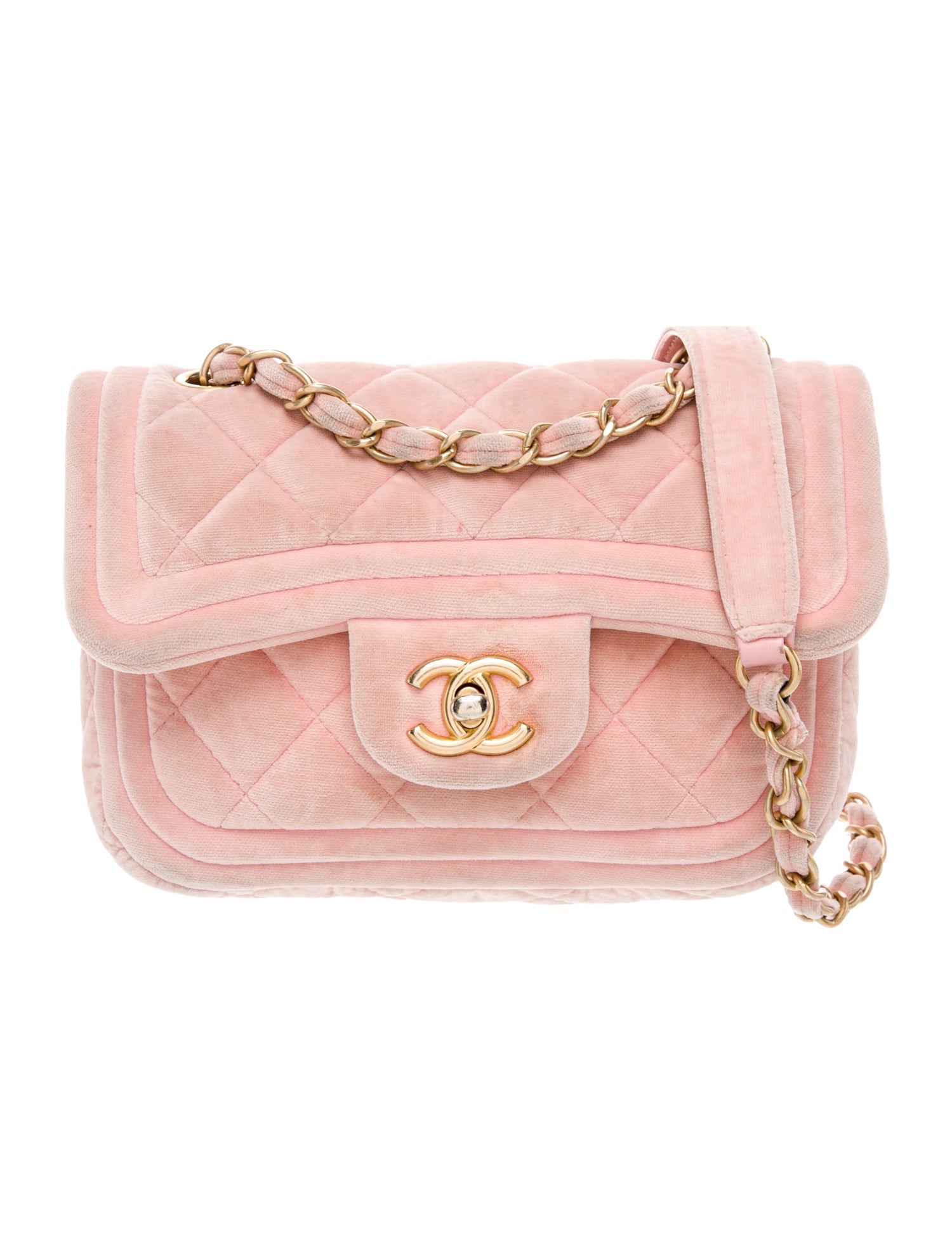 Chanel Mini Velvet Flap Bag