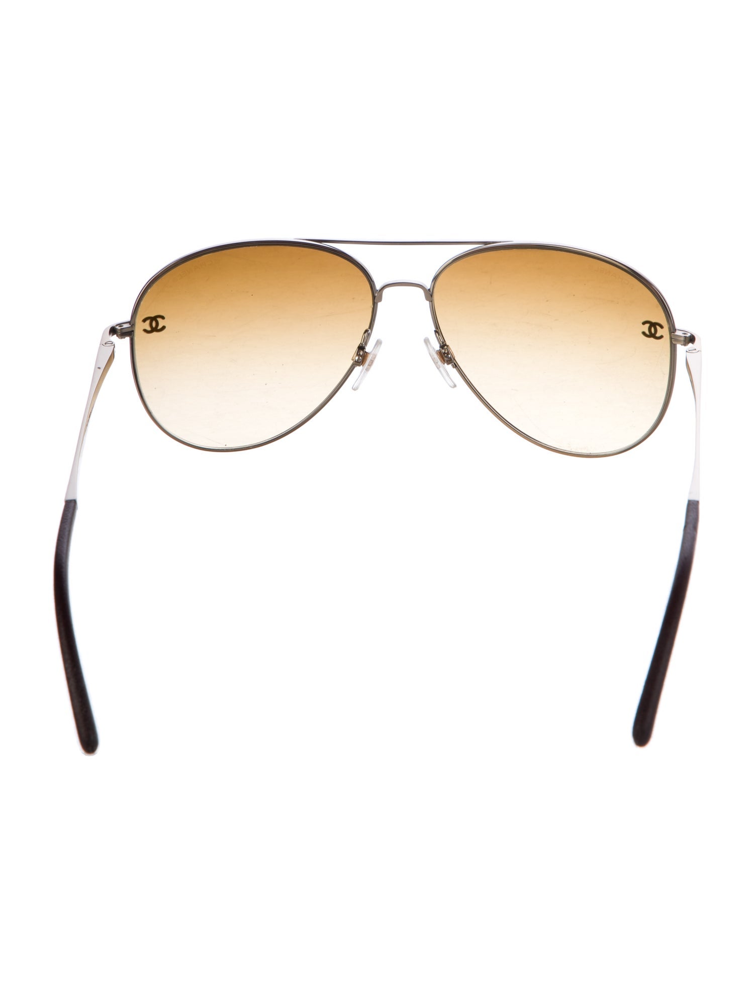 Chanel Interlocking CC Logo Aviator Sunglasses