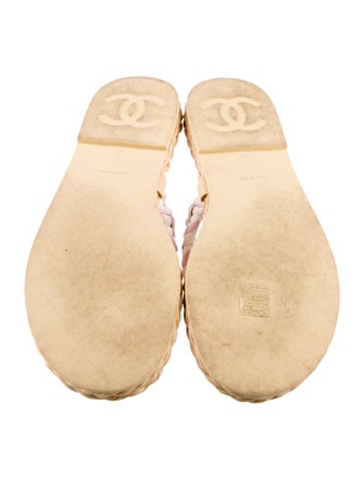 Chanel 2025 Coco Beach Espadrilles