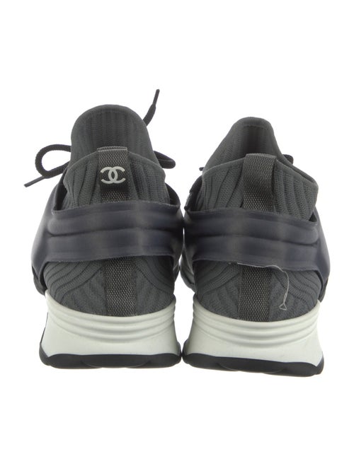 Chanel 2018 Interlocking CC Logo Sock Sneakers