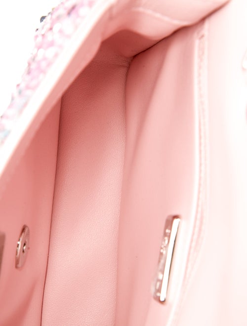 Chanel Rectangular Mini Sequin Classic Single Flap Bag