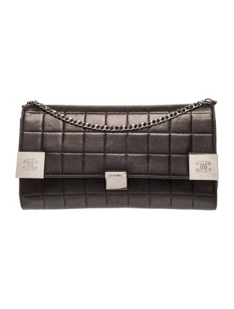 Chanel Chocolate Bar Clutch w/ Chain