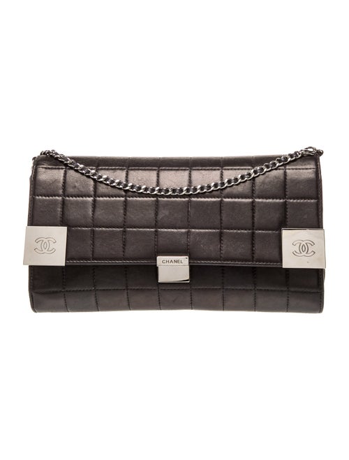 Chanel Chocolate Bar Clutch w/ Chain