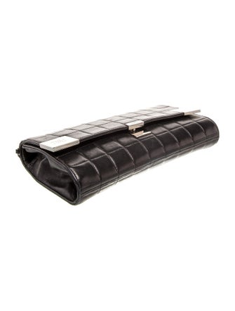 Chanel Chocolate Bar Clutch w/ Chain