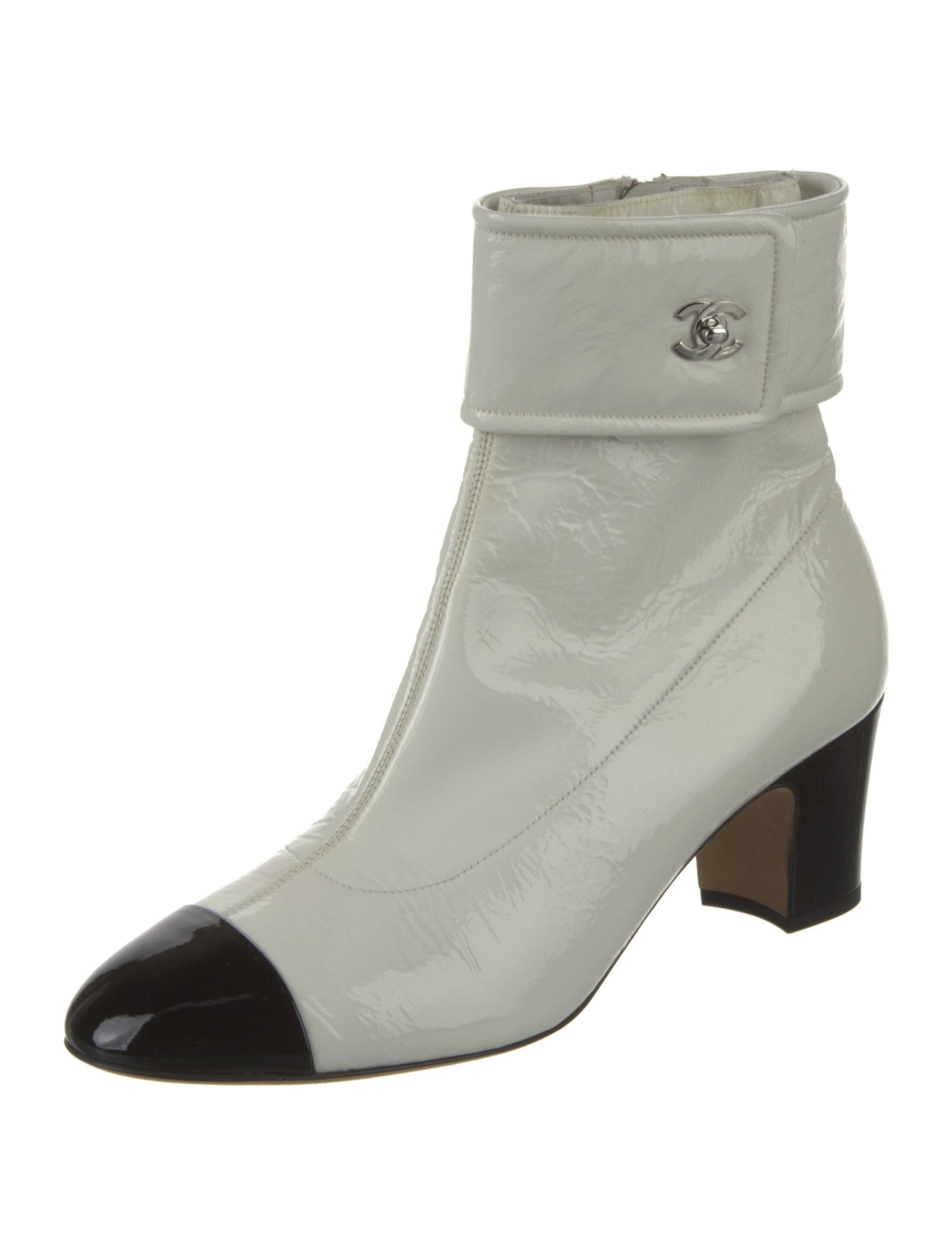 Chanel 2020 Interlocking CC Logo Boots