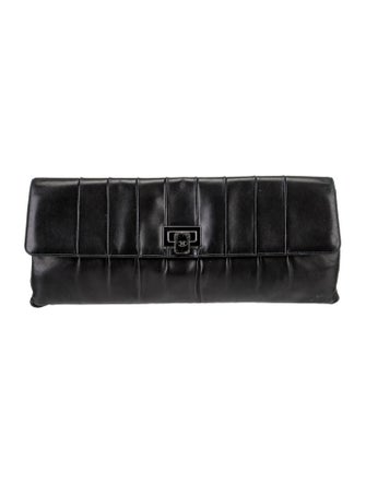 Chanel Pleated Clutch
