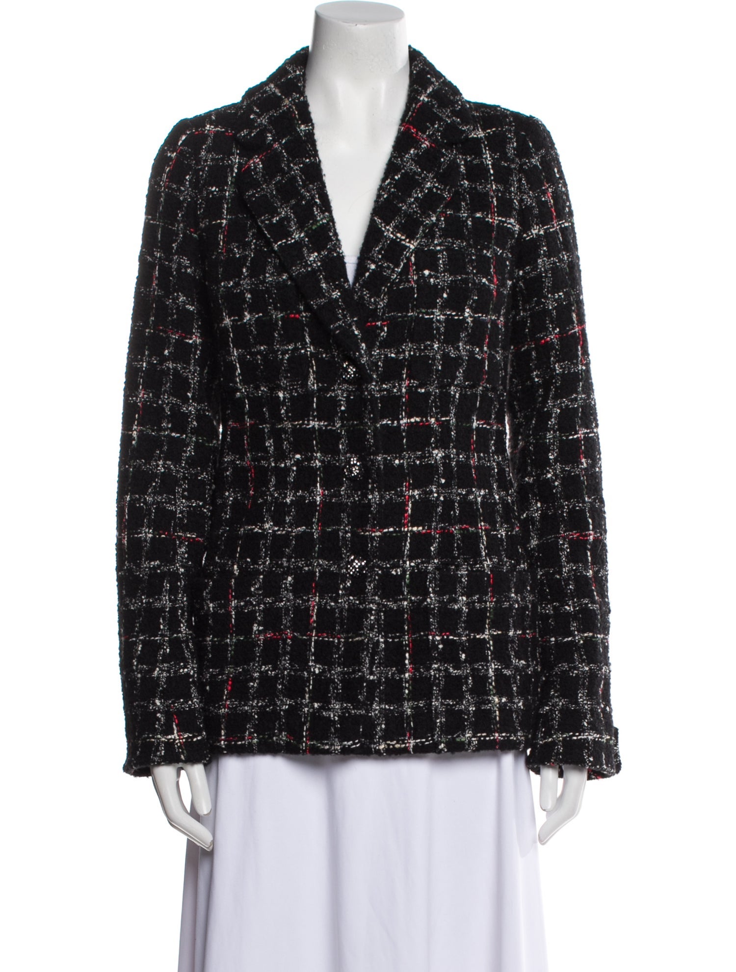 Chanel 2022 Tweed Pattern Blazer