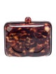 Chanel Interlocking CC Tortoise Shell Clutch