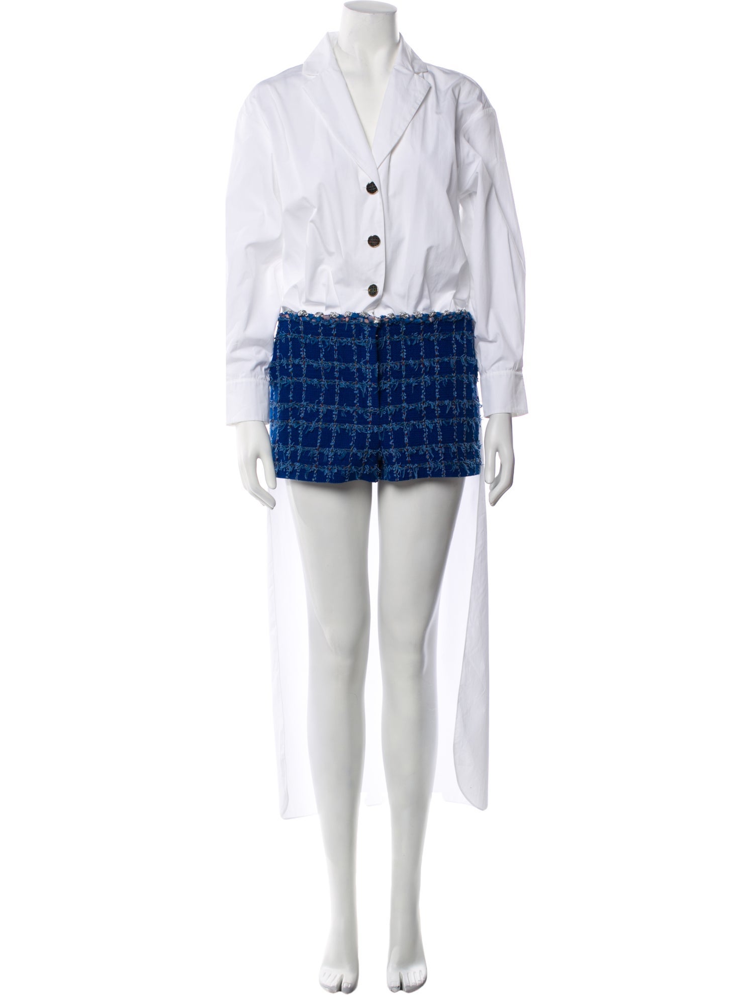 Chanel 2023 Tweed Pattern Romper