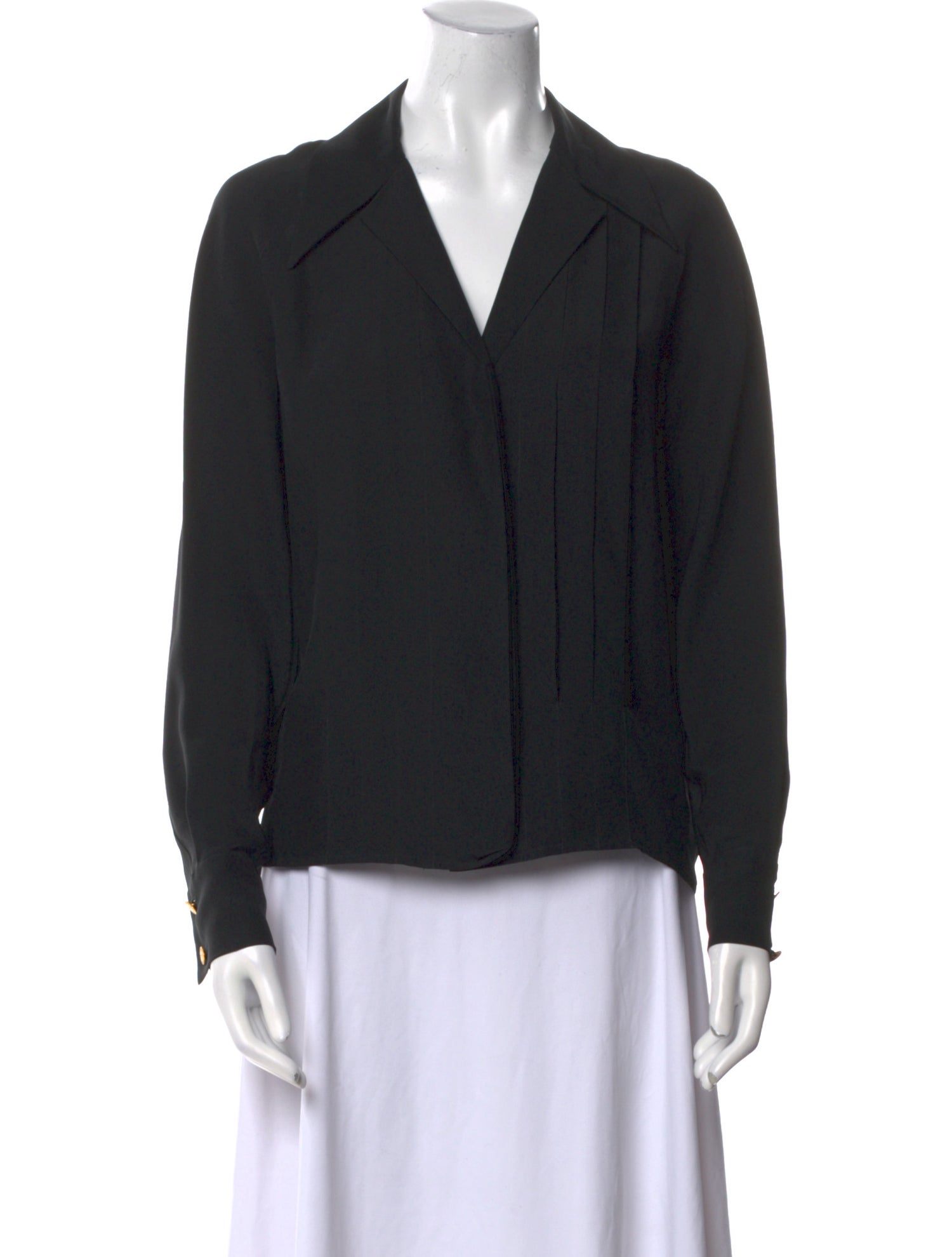 Chanel Vintage 1986 Button-Up Top