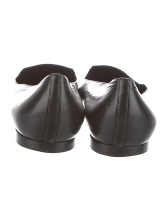 Chanel Interlocking CC Logo Leather Loafers