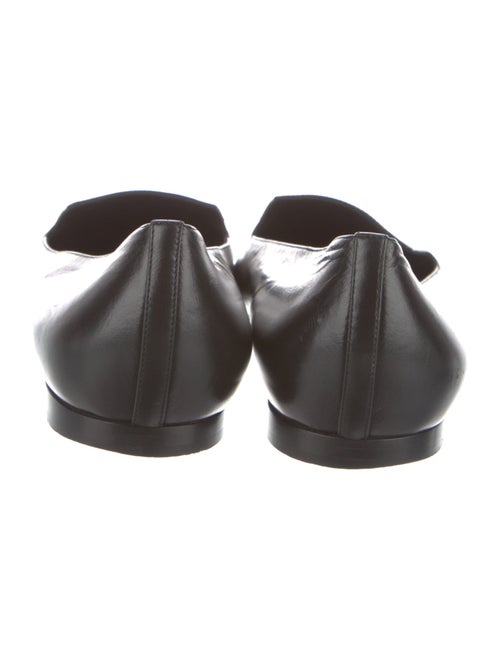 Chanel Interlocking CC Logo Leather Loafers