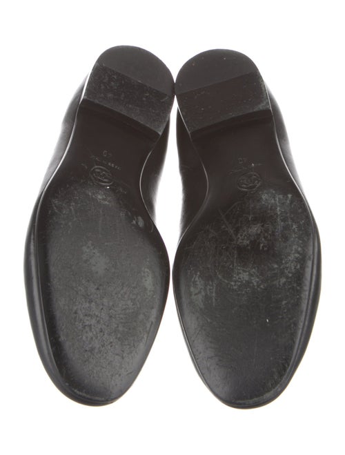 Chanel Interlocking CC Logo Leather Loafers