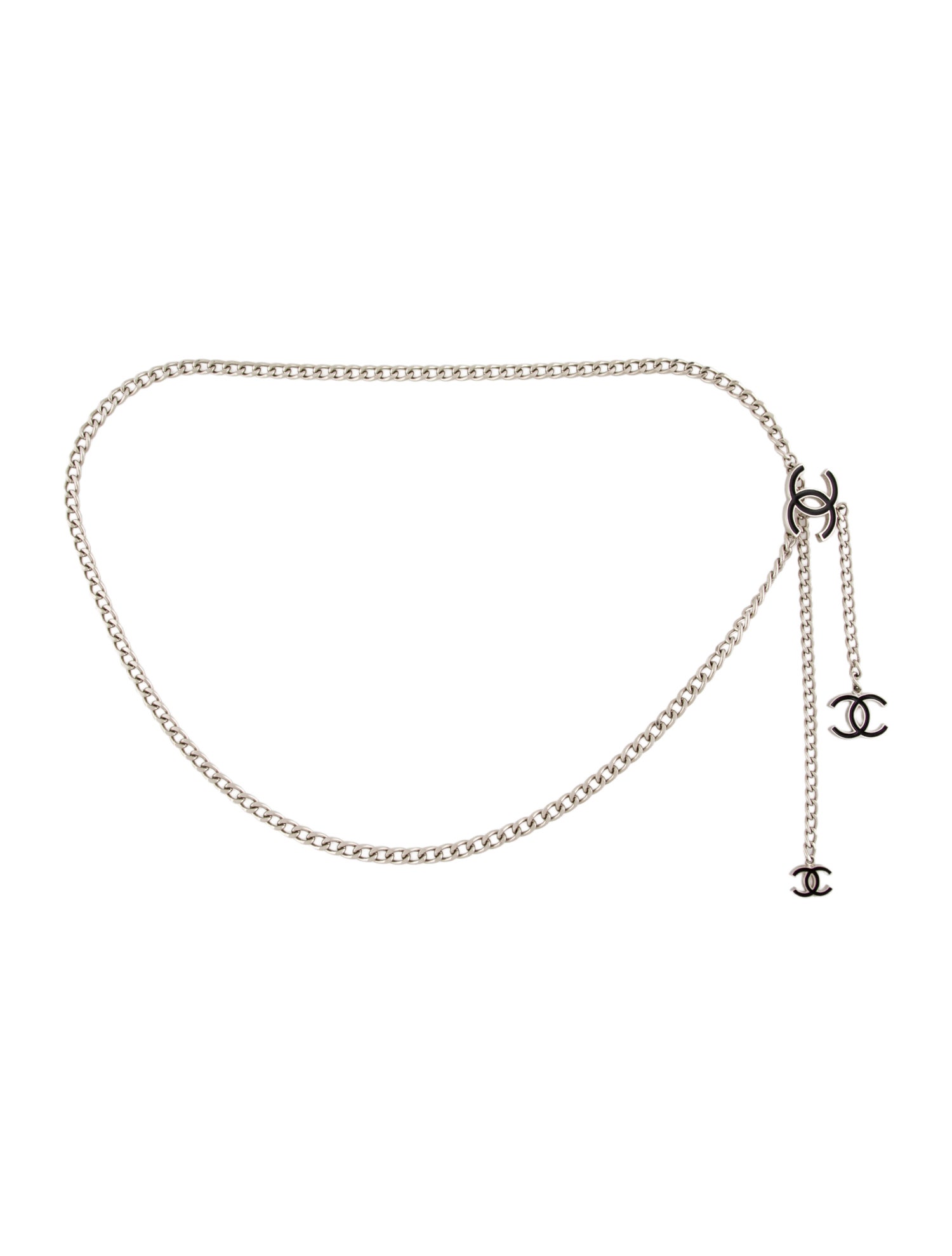 Chanel 2005 Interlocking CC Logo Waist Belt