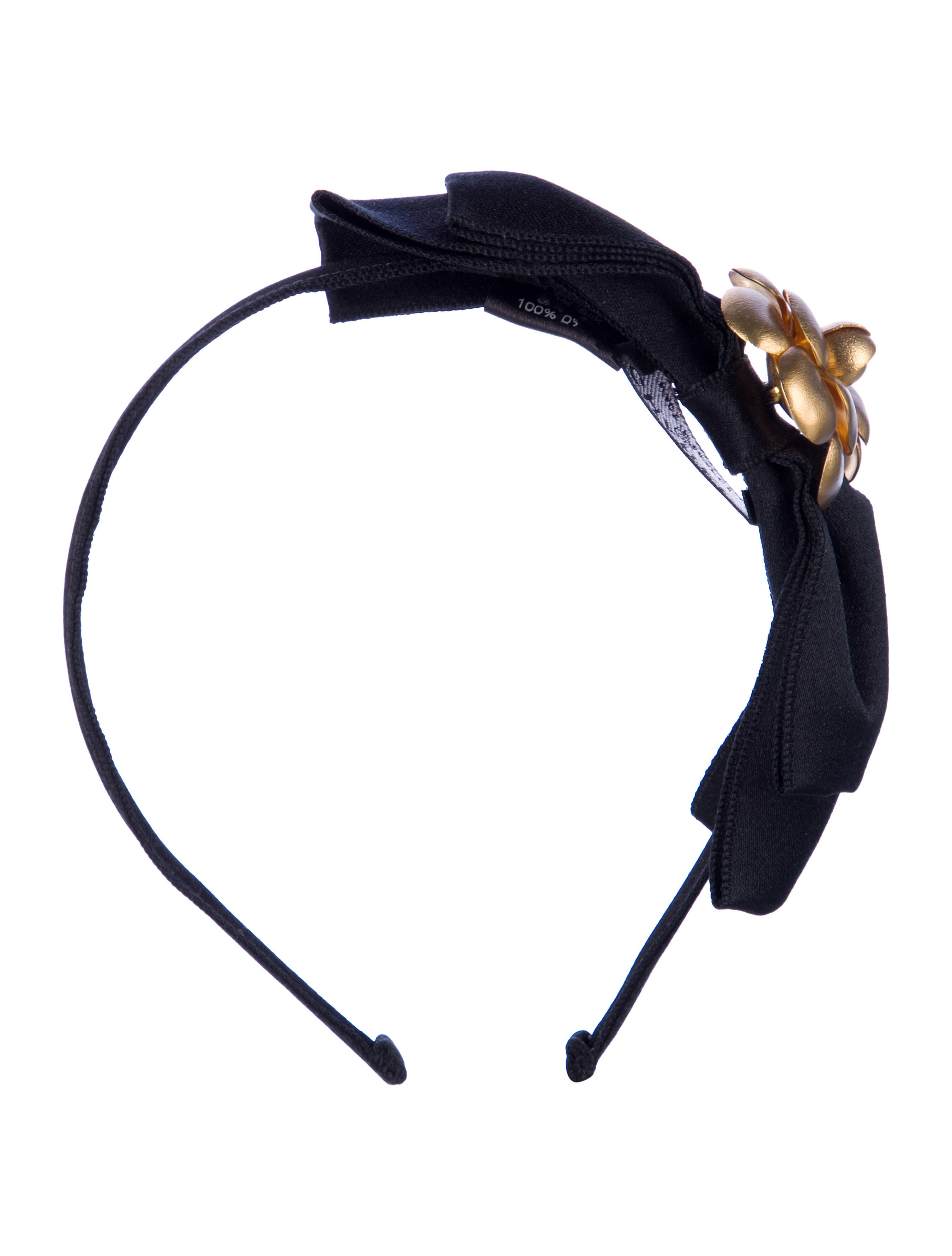 Chanel Camellia CC Silk Headband
