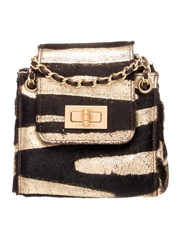 Chanel Mini Bags Pony Hair Reissue Flap Bag