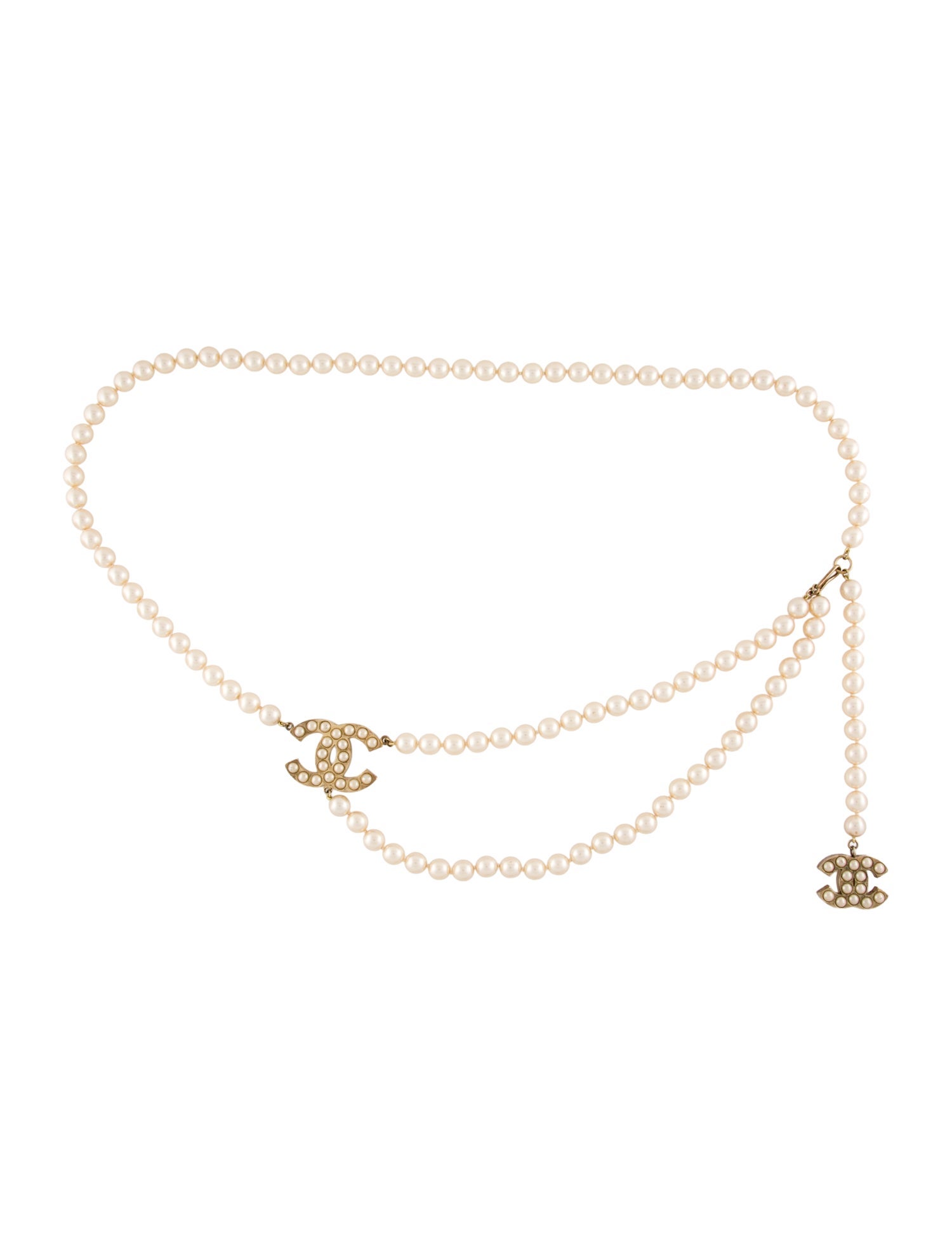 Chanel 2006 Interlocking CC Logo Waist Belt