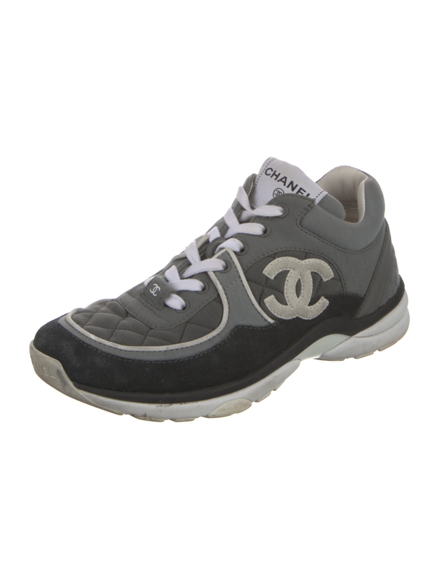 Chanel 2023 Interlocking CC Logo Sneakers