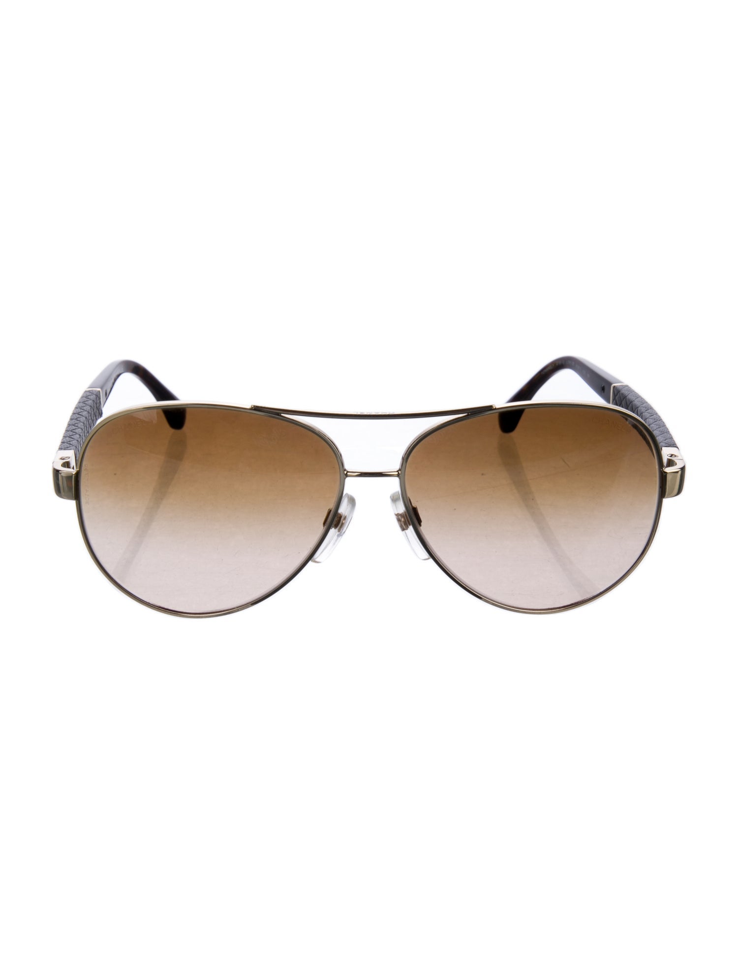 Chanel Interlocking CC Logo Aviator Sunglasses