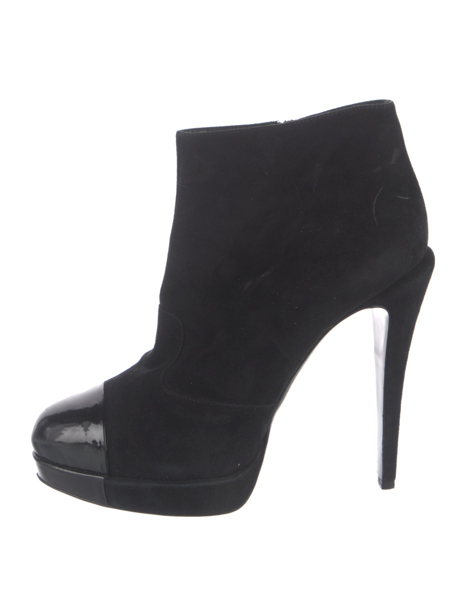 Chanel 2011 Interlocking CC Logo Boots